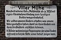 Infotafel zur Viller Mühle