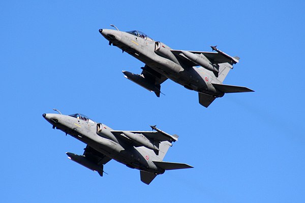 A pair of AMXs in flight, 2010