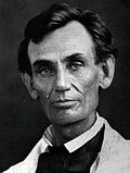Abraham Lincoln in 1858