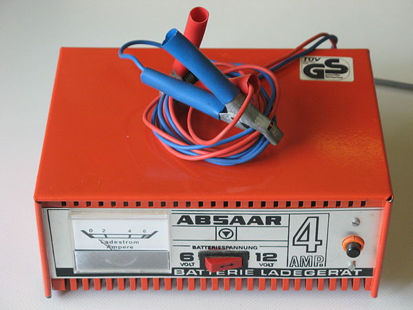 A battery charger is an example of a piece of power electronics.