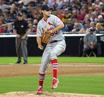 Adam Wainwright ranks second in franchise history in strikeouts, strikeouts per nine innings pitched and strikeout-to-walk ratio.