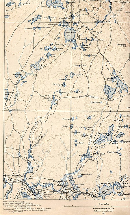 Agawan River (Massachusetts) map