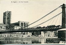 Le pont suspendu