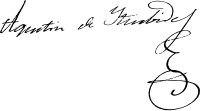 Agustín de Iturbide signature.svg