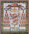 Alcalá de Henares (RPS 03-07-2007) escudo del arzobispo Pedro Tenorio, en azulejos.png