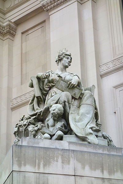 File:Allegorical Figure of Brooklyn, from the Manhattan Bridge, NYC - Daniel Chester French - Brooklyn Museum - DSC08223.JPG