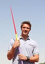 Andreas Thorkildsen, zweifacher Olympiasieger (2004/2008), Weltmeister von 2011, dreifacher Vizeweltmeister (2005/2007/2011) und zweifacher Europameister (2006/2010) belegte Rang vier