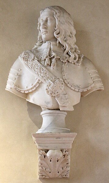 File:Anonimo, ritratto di un membro della famiglia marchionale villa, da palazzo dei diamanti, xvii secolo.jpg