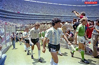 <span class="mw-page-title-main">1986 FIFA World Cup final</span> World Cup final, held in Mexico