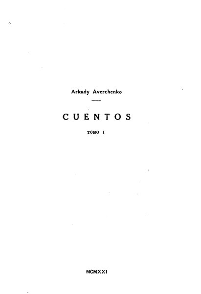 File:Arkady Arvechenko - Cuentos (1921).djvu