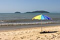 * Nomination Multicoloured beach umbrella at Iriri Beach, near Paraty, looking out towards Ilha do Cedro --Mike Peel 07:49, 11 April 2024 (UTC) * Promotion  Support Good quality. --Nikride 14:26, 11 April 2024 (UTC)