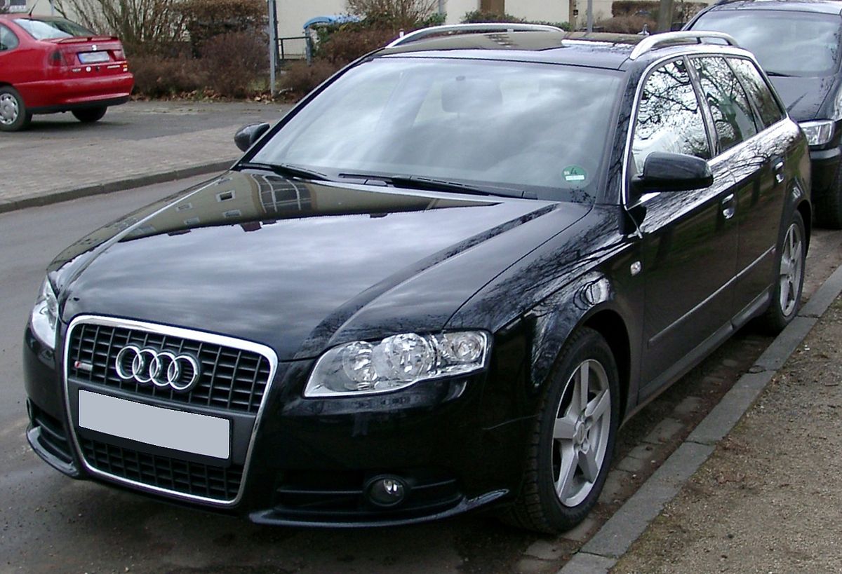 File:Audi A4 Avant TDI S-line (B7) – Frontansicht, 15. August 2011,  Mettmann.jpg - Wikimedia Commons