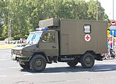 Adaptacja pojazdu Iveco na sanitarkę wojskową