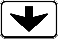 (R7-5) Lane Clearance