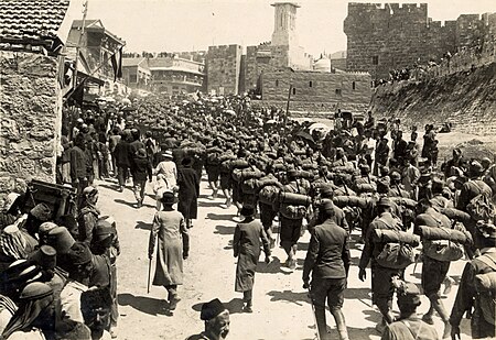 ไฟล์:Austrian_troops_marching_up_Mt._Zion,_1916.JPG