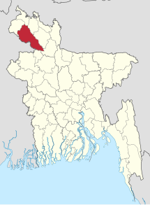 Dinajpur - Localisation