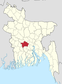 BD Faridpur District locator map.svg