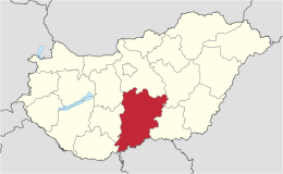 Bács-Kiskun – Localizzazione