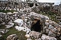 Batuta (باطوطة), Syria - Unidentified structures (foreground), 4th c. church (background), view from the south - PHBZ024 2016 8813 - Dumbarton Oaks.jpg