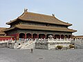 北京故宮，中國明、清兩朝的皇居。