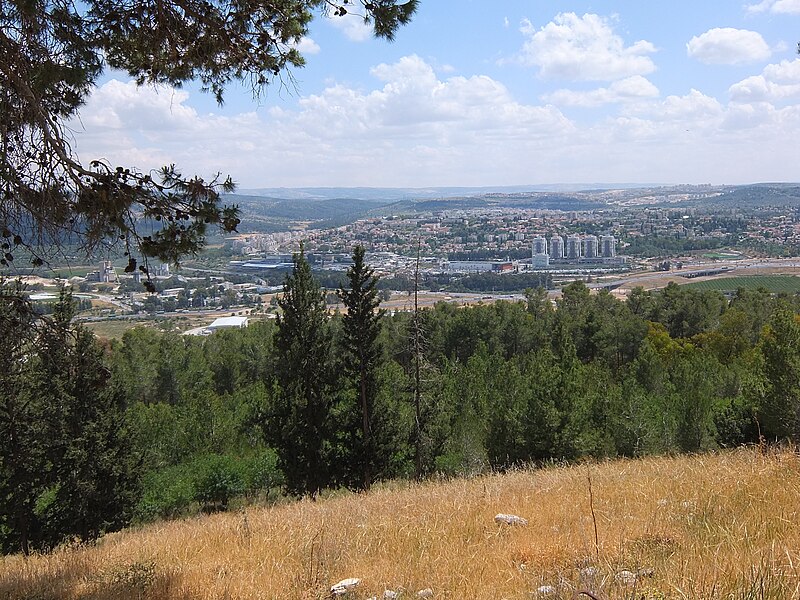 File:Beit Shemesh as seen from Zorah.jpg