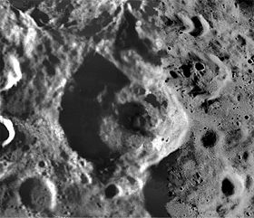 Снимок программы Lunar Orbiter