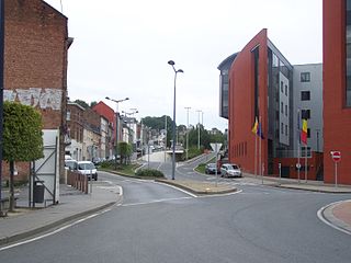 Bomel human settlement in Namur, Belgium