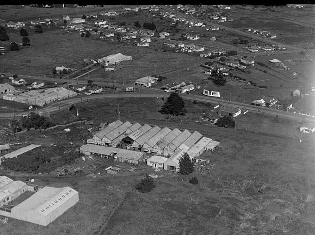 Penrose circa 1930 from above Cain Road