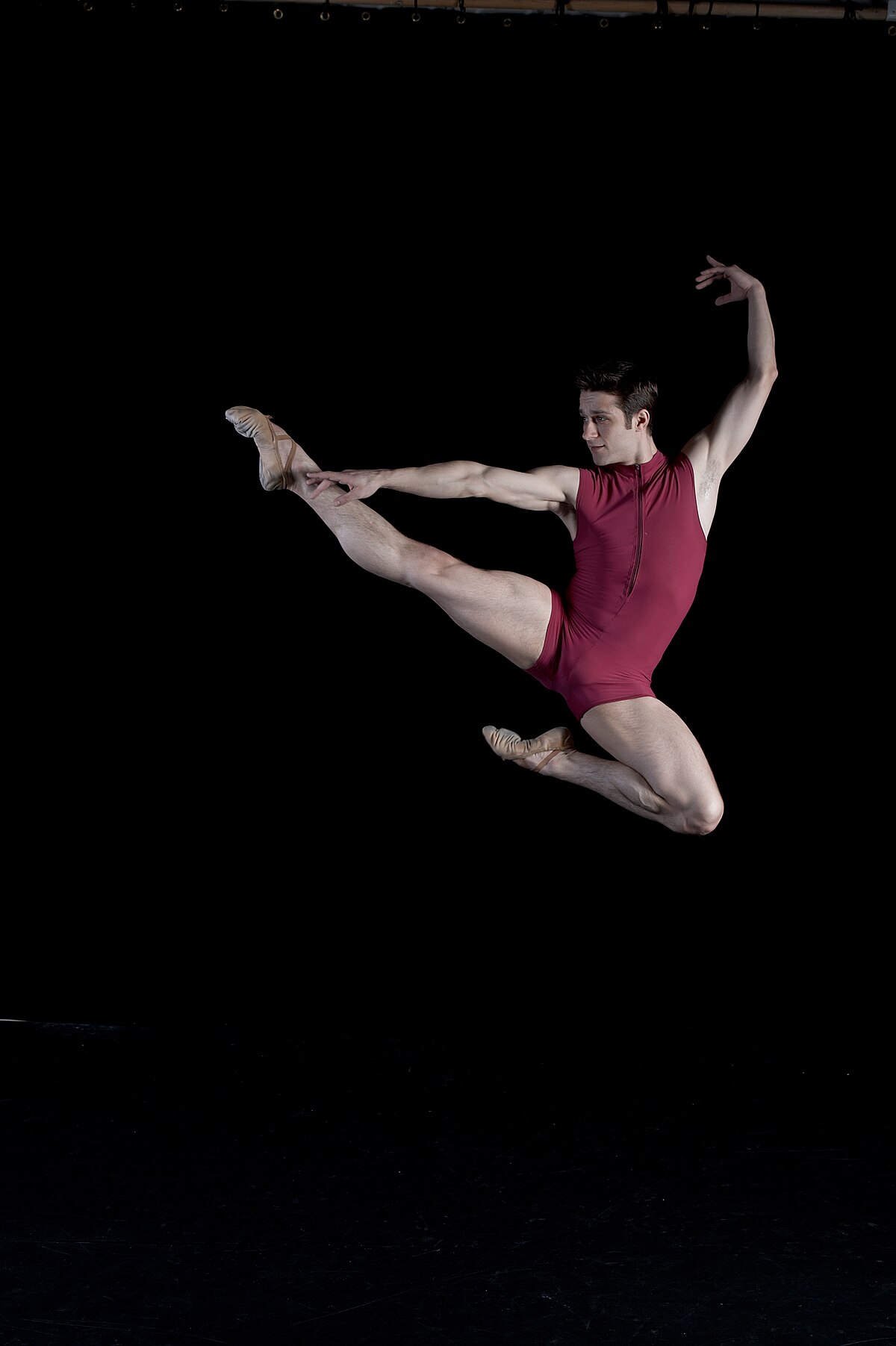 Male Ballet Dancer Reference Pose 03