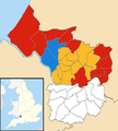 2005 results map