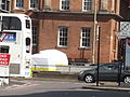 Brum Tunnels closed summer 2014 - Great Charles Street Queensway - yellow and white tents (14609682720).jpg