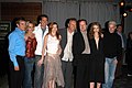 Lenk, Emma Caulfield, Alexis Dennisof, Alyson Hannigan, Anthony Stewart Head, Joss Whedon, Michelle Trachtenberg and James Marsters at the Buffy the Vampire Slayer wrap party.