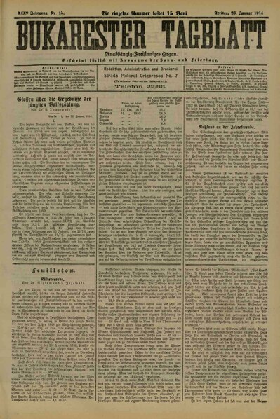 File:Bukarester Tagblatt 1914-01-23, nr. 015.pdf