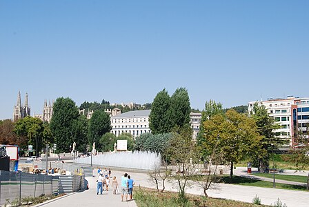 Vista desde el Museo de la Evolución Humana