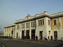 Facciata della stazione RFI