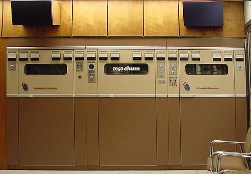 Continental 317C-2 #299, installed at CHUM (1050 Toronto)'s transmitter site in Mississauga, Ontario. CHUM Continental 317C-2 SN 299.jpg