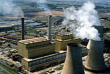 Yallourn W Power Station led to the town's removal CSIRO ScienceImage 2646 Yallourn Power Station.jpg