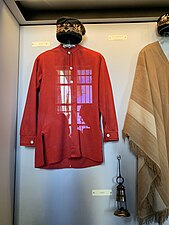 L'uniforme de Garibaldi conservat al Compendio garibaldino