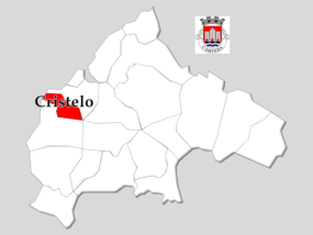 Localização no Município de Caminha