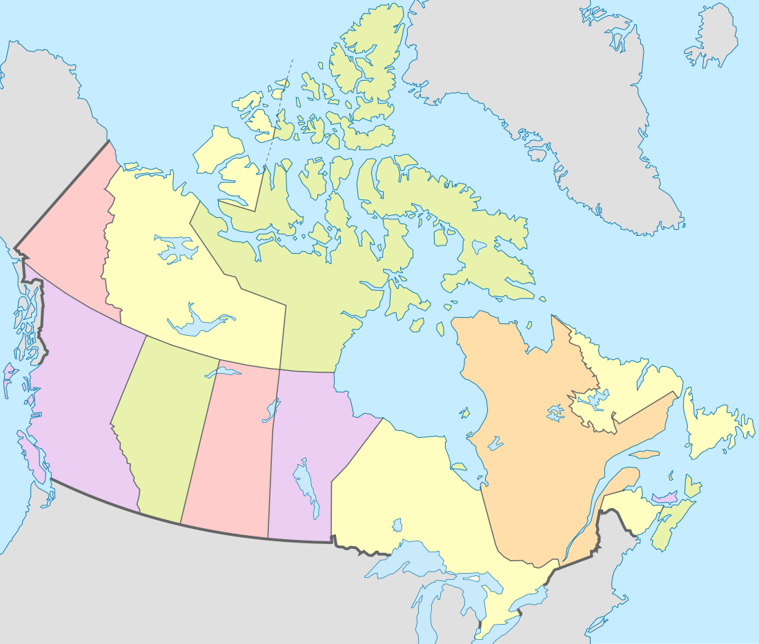 Provinces et territoires du Canada