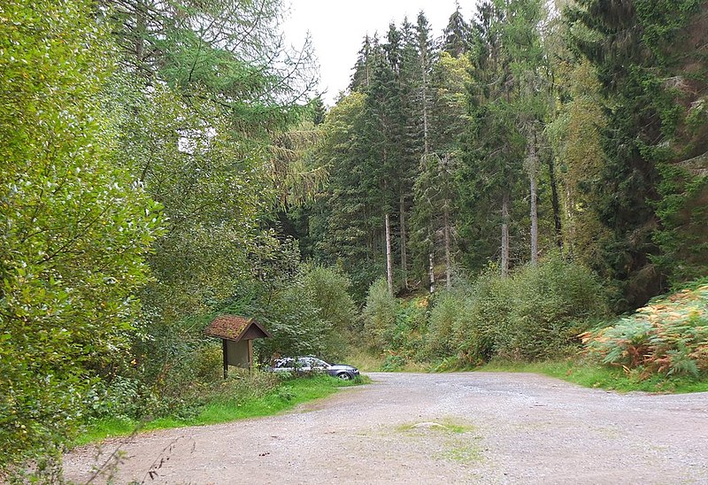 File:Car park, Logierait Woods - geograph.org.uk - 4181712.jpg