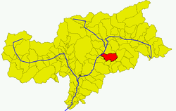 Val di Funes - Localizzazione