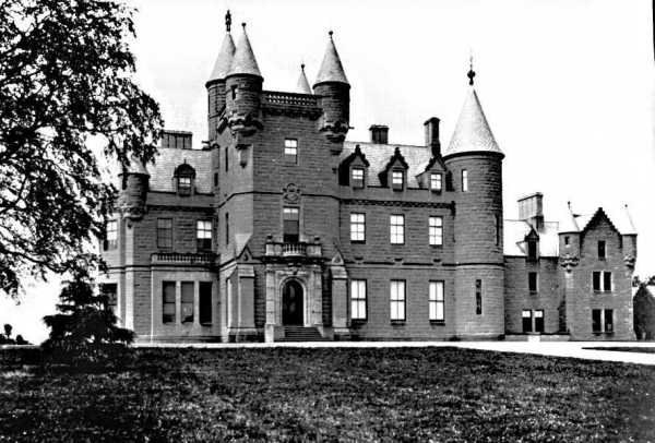 Castle Buchanan, rebuilt by the 4th Duke after fire.