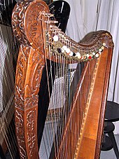 Photographie de la première néo harpe bretonne