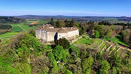 Das Schloss in Châtillon-sur-Lison