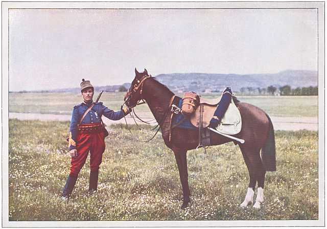 Chasseur d'Afrique in 1914.