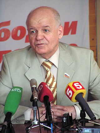 <span class="mw-page-title-main">Viktor Cherepkov</span> Russian politician and naval officer