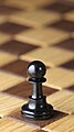Chess piece - Black pawn.JPG