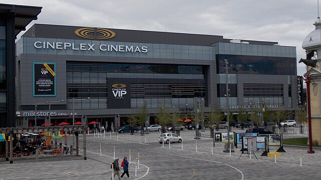 Cineplex Cinemas Lansdowne & VIP in Ottawa opened in 2015.