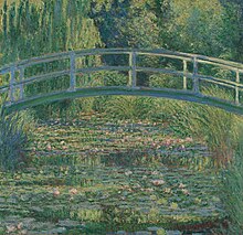 Die japanische Brücke, etwa 1899, National Gallery in London